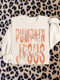 Retro Pumpkin Spice Crewneck Sweatshirt