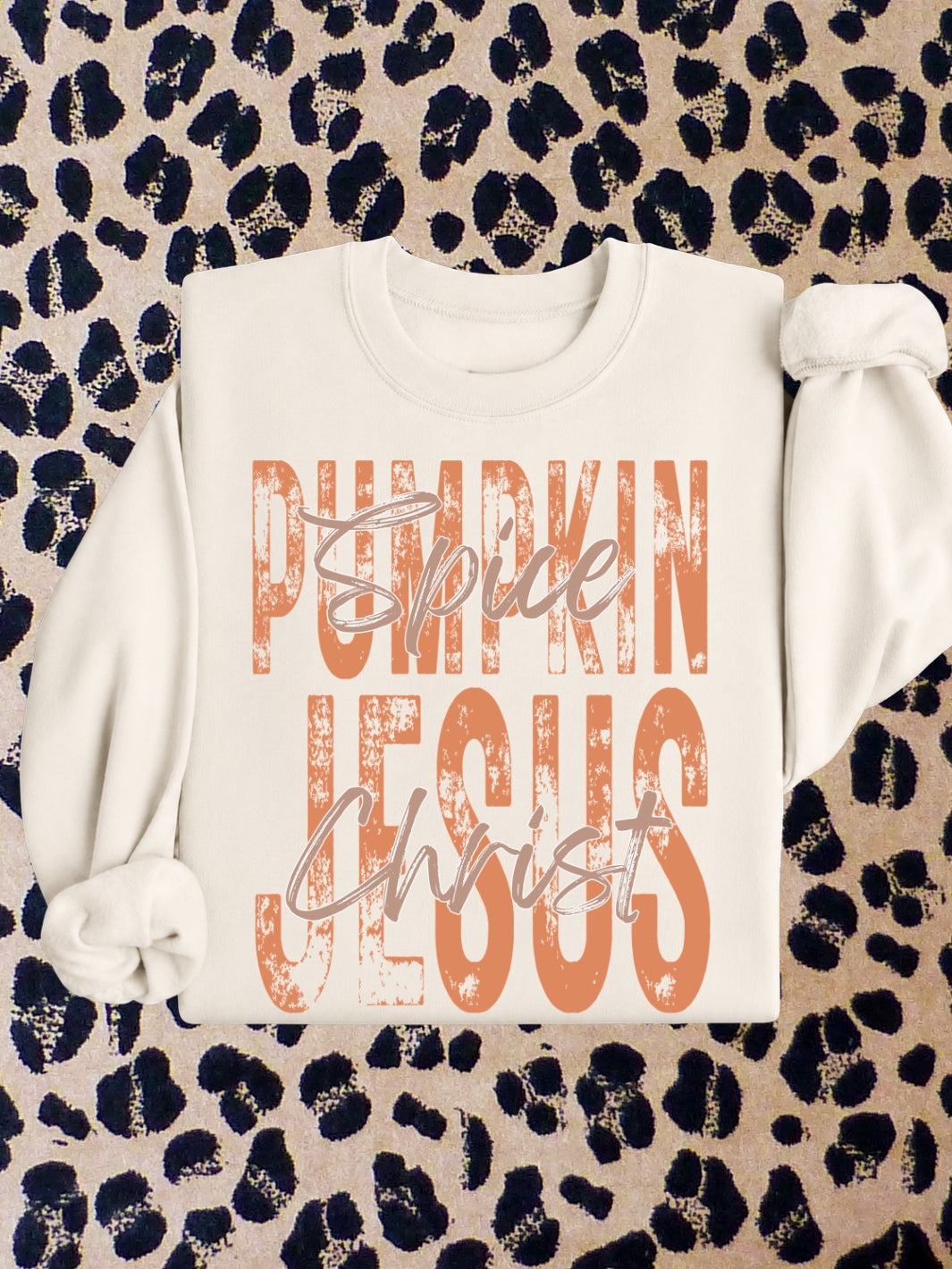Retro Pumpkin Spice Crewneck Sweatshirt