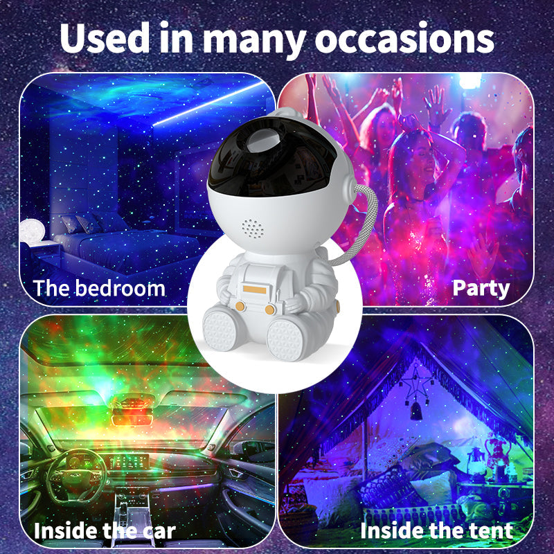 Astronaut Galaxy Star Projector