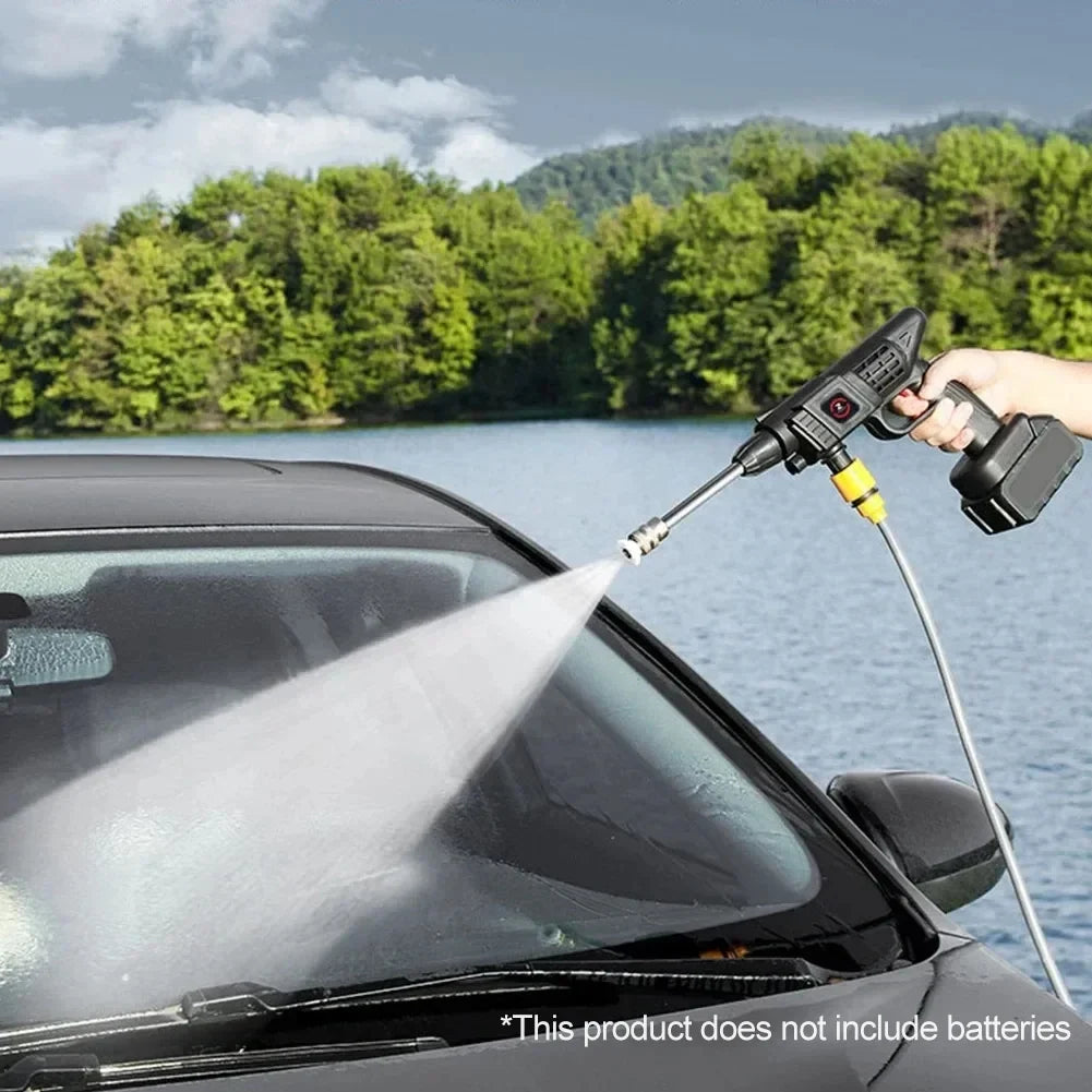 Cordless High-Pressure Car Washer with Foam Generator – Portable Spray Gun