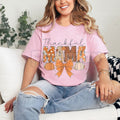 Thankful Mama Coquette Thanksgiving T-Shirt